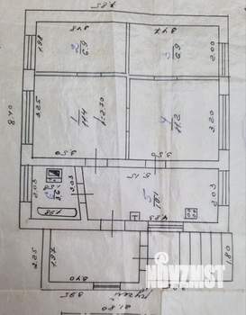 Дом 52м², 1-этажный, участок 10 сот.