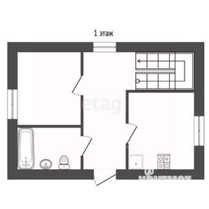 Таунхаус 78м², 2-этажный, участок 3 сот.