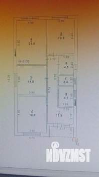 Дом 100м², 1-этажный, участок 3 сот.