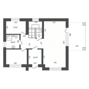 Дом 126м², 2-этажный, участок 2 сот.