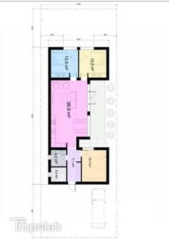 Дом 100м², 1-этажный, участок 3 сот.