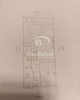 Дом 60м², 1-этажный, участок 307 сот.