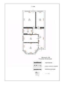 Дом 90м², 1-этажный, участок 3 сот.