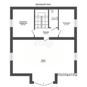 Дом 356м², 3-этажный, участок 5 сот.