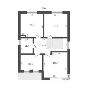 Дом 170м², 2-этажный, участок 3 сот.