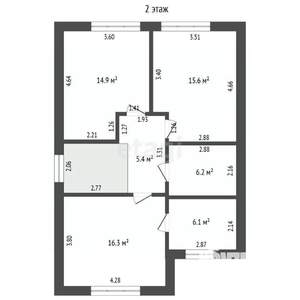 Дом 200м², 2-этажный, участок 4 сот.
