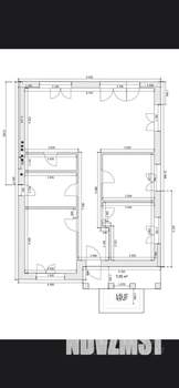 Дом 107м², 1-этажный, участок 5 сот.
