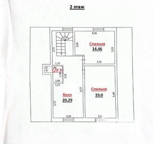 Дом 186м², 2-этажный, участок 5 сот.