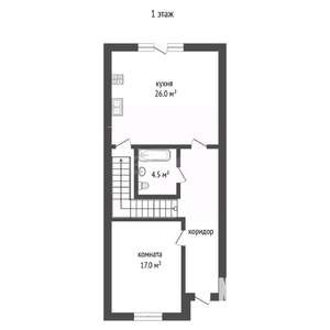 Дом 135м², 2-этажный, участок 3 сот.