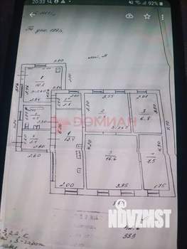 Дом 88м², 1-этажный, участок 6 сот.