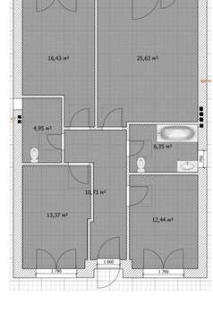 Дом 92м², 1-этажный, участок 3 сот.
