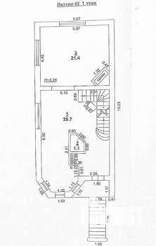 Дом 157м², 3-этажный, участок 2 сот.