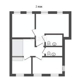 Дом 175м², 2-этажный, участок 4 сот.