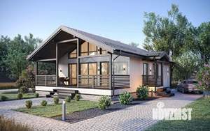 Дом 101м², 2-этажный, участок 5 сот.