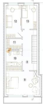 Дом 147м², 2-этажный, участок 3 сот.
