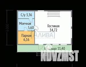Дом 85м², 2-этажный, участок 5 сот.