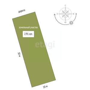 Дом 290м², 2-этажный, участок 3 сот.