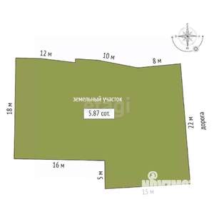 Дом 81м², 1-этажный, участок 6 сот.