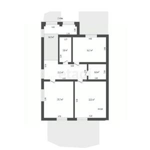 Дом 455м², 3-этажный, участок 12 сот.