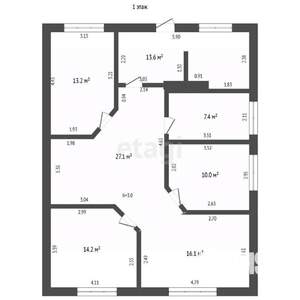 Дом 160м², 2-этажный, участок 5 сот.