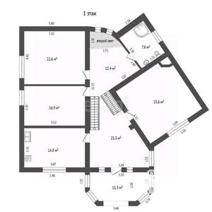 Дом 488м², 3-этажный, участок 7 сот.