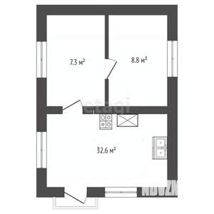 Дача 30м², 1-этажный, участок 6 сот.