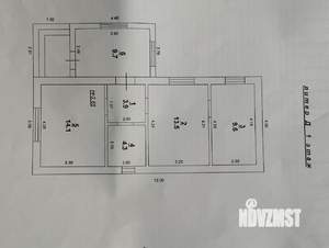 Дача 55м², 1-этажный, участок 6 сот.