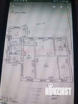 Дом 90м², 1-этажный, участок 6 сот.