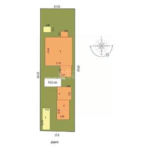 Дом 428м², 3-этажный, участок 9 сот.