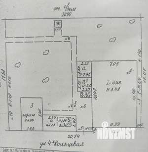 Дом 60м², 1-этажный, участок 4 сот.