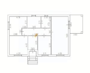 Дом 135м², 1-этажный, участок 5 сот.