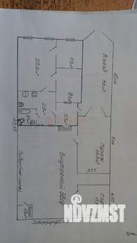 Дом 73м², 1-этажный, участок 3 сот.