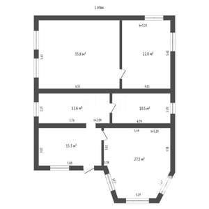 Дом 240м², 3-этажный, участок 7 сот.