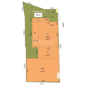 Дом 199м², 1-этажный, участок 3 сот.