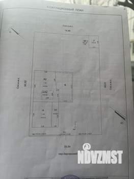 Дом 58м², 1-этажный, участок 6 сот.