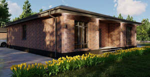 Дом 180м², 1-этажный, участок 7 сот.