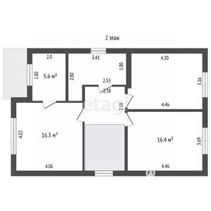 Дом 200м², 2-этажный, участок 3 сот.