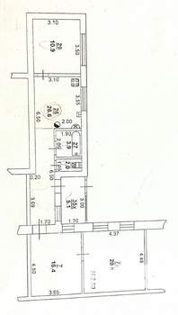 Дом 86м², 1-этажный, участок 3 сот.