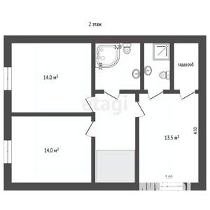 Дом 120м², 1-этажный, участок 3 сот.