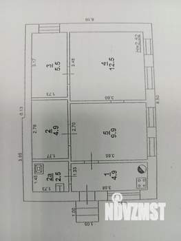Дом 40м², 1-этажный, участок 2 сот.