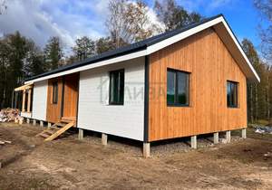 Дом 128м², 1-этажный, участок 4 сот.