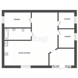 Дача 84м², 1-этажный, участок 3 сот.