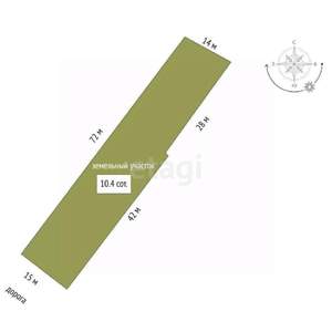 Дом 500м², 3-этажный, участок 10 сот.