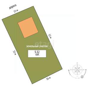 Дом 89м², 2-этажный, участок 5 сот.