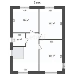 Дом 142м², 2-этажный, участок 3 сот.