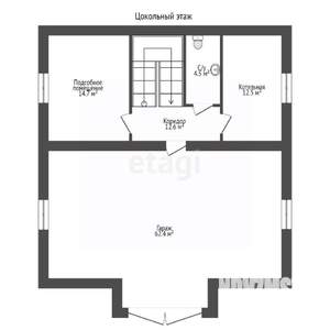 Дача 356м², 3-этажный, участок 5 сот.