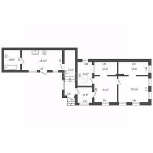 Дом 67м², 1-этажный, участок 4 сот.