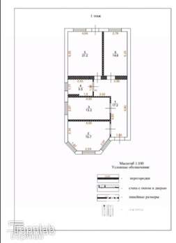 Дом 94м², 1-этажный, участок 4 сот.