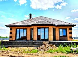 Дом 120м², 1-этажный, участок 6 сот.