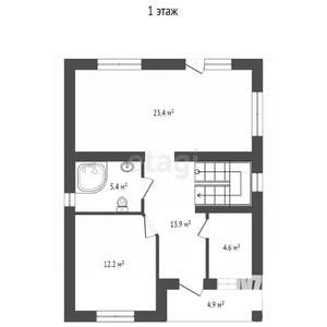 Дом 130м², 2-этажный, участок 3 сот.